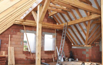Fforest Goch attic trusses