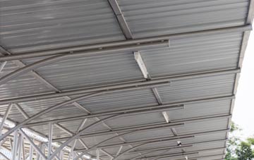 installing Fforest Goch metal roofing